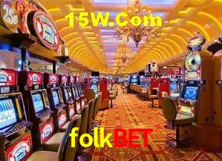 Interface moderna da plataforma folkbet